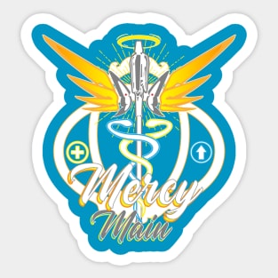 Who's your main? "Mercy" Sticker